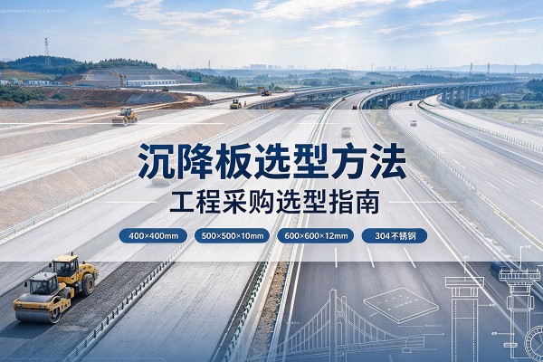 南湖沉降板选择方法
