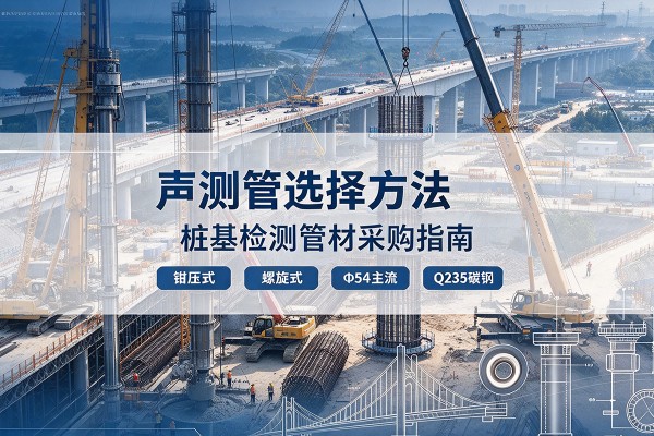 南湖声测管选型标准