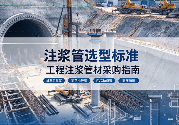 南湖注浆管选型标准